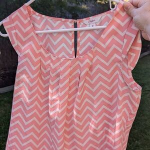 Candies Chevron pattern blouse